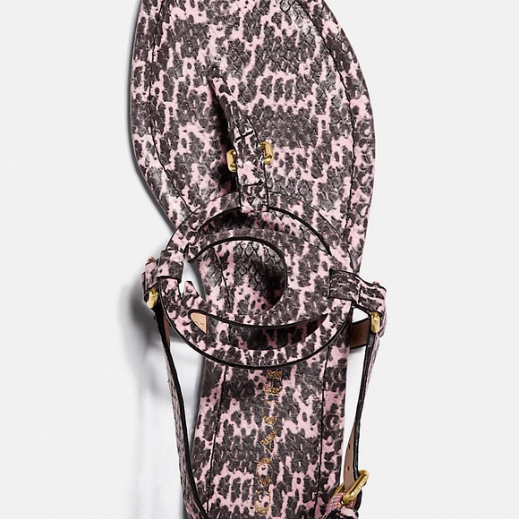 Coach Leather Jeri Sandal - Picture 7 of 9